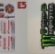 samolepky Monster Energy, Red Bull, Rockstar, Fox a další